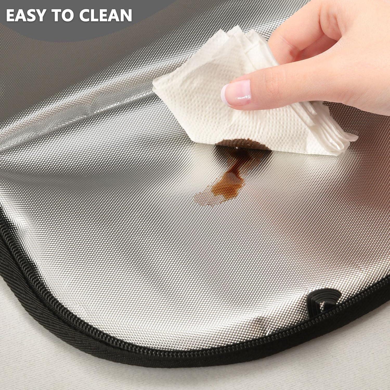 Basurero de Auto Bolaz Impermeable con Tapa Cremallera 28x23cm