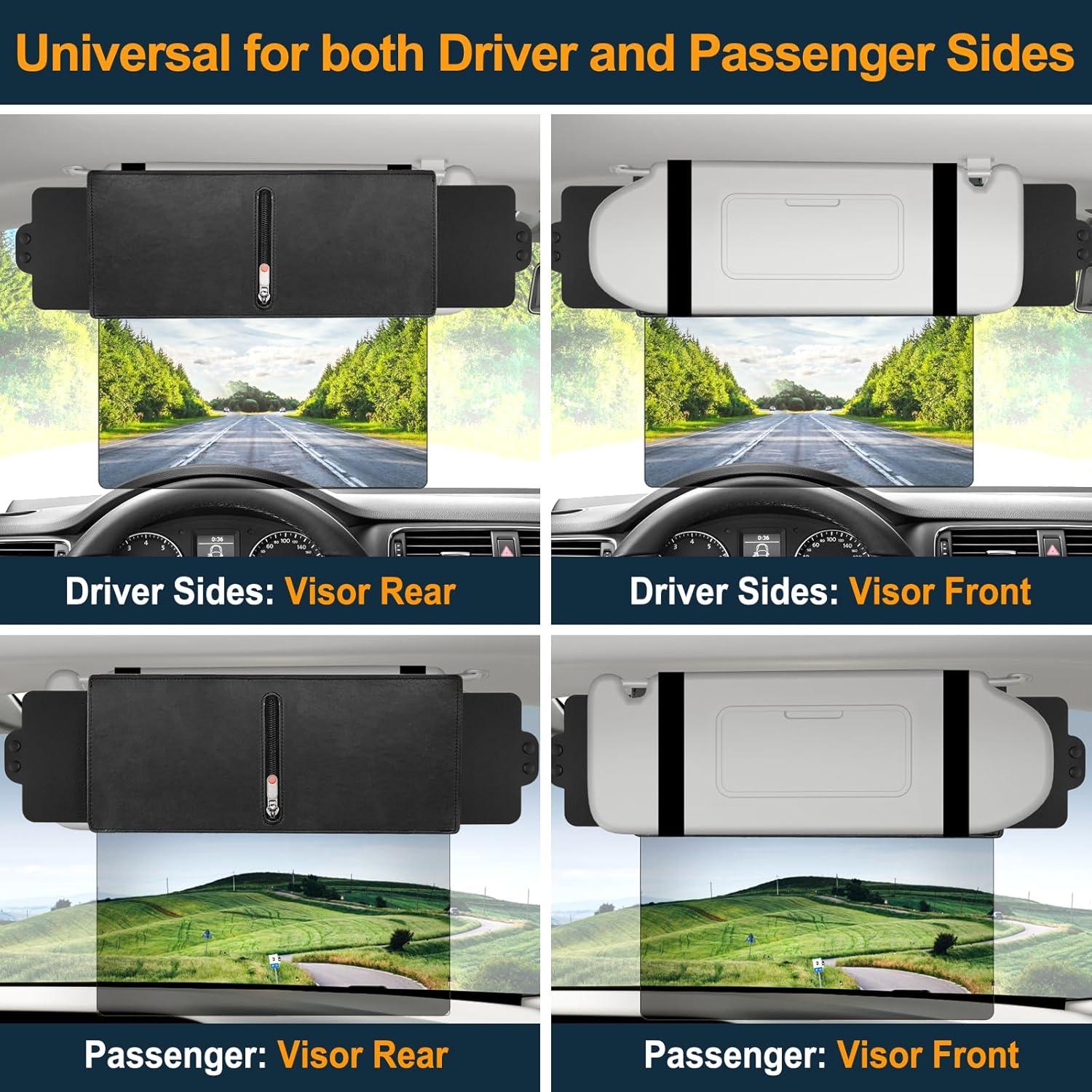 Visera Solar Polarizada Veharvim VH-SV02-1STM Antirreflejo UV400