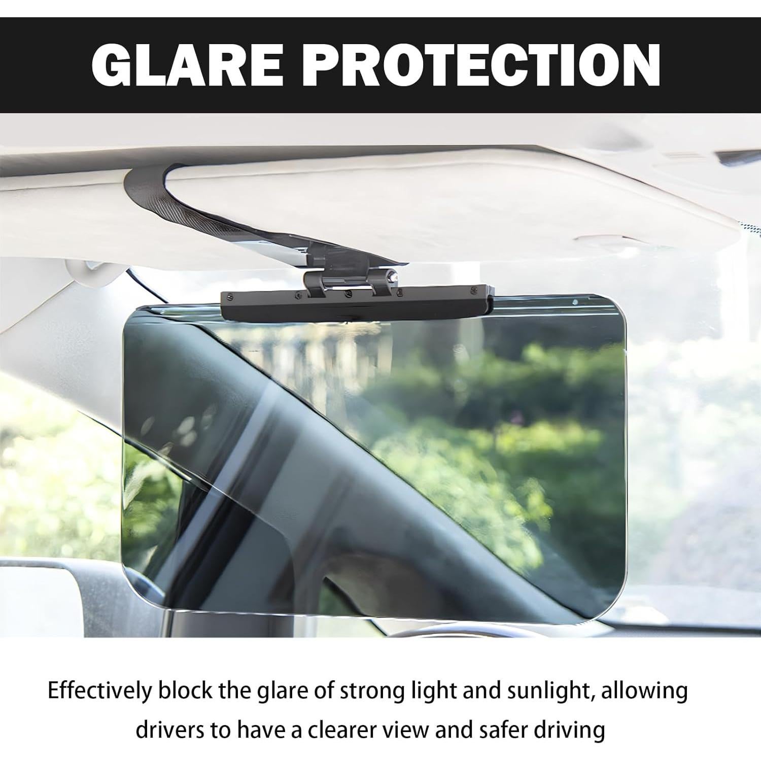 Extensor de Visera Solar Polarizada YGDMD Ajustable 34.54 cm