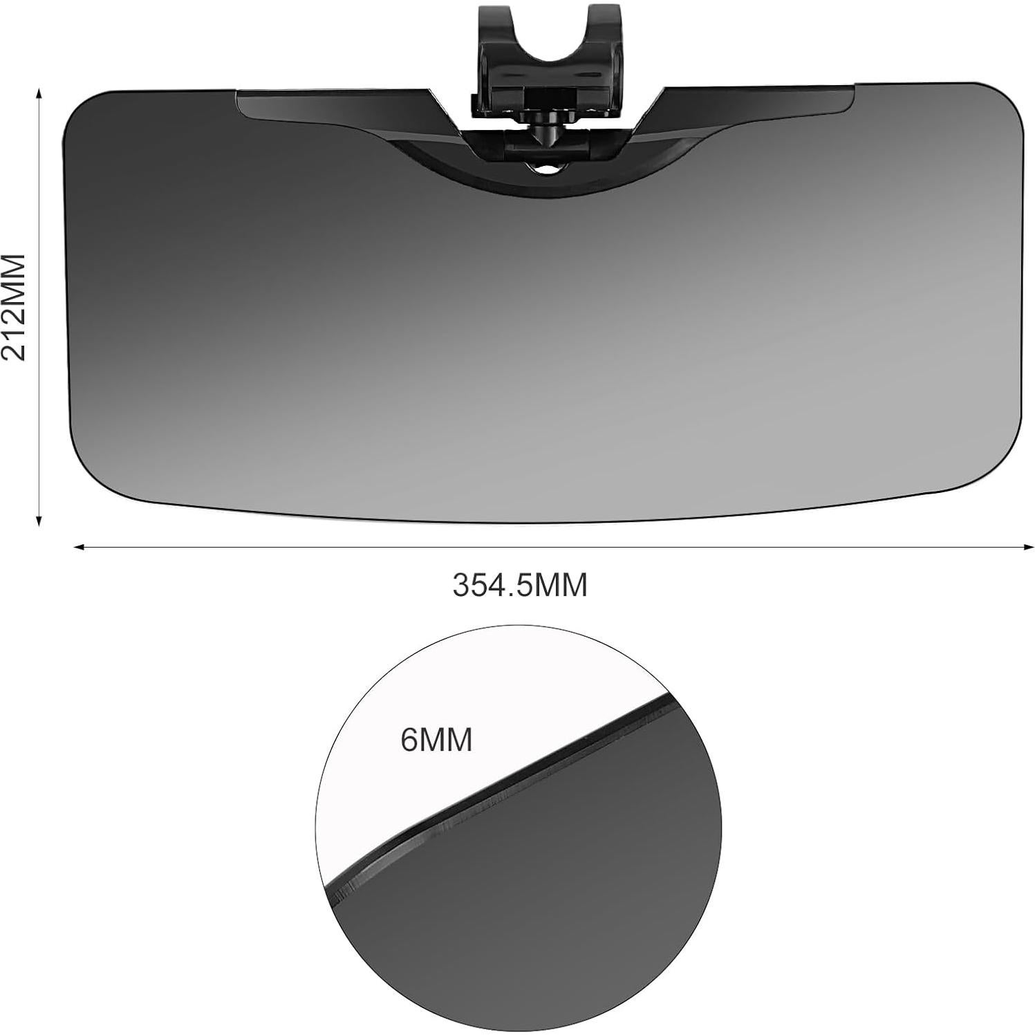 Extensor de Visera Solar GQLHYD HD Polarizado para Coche