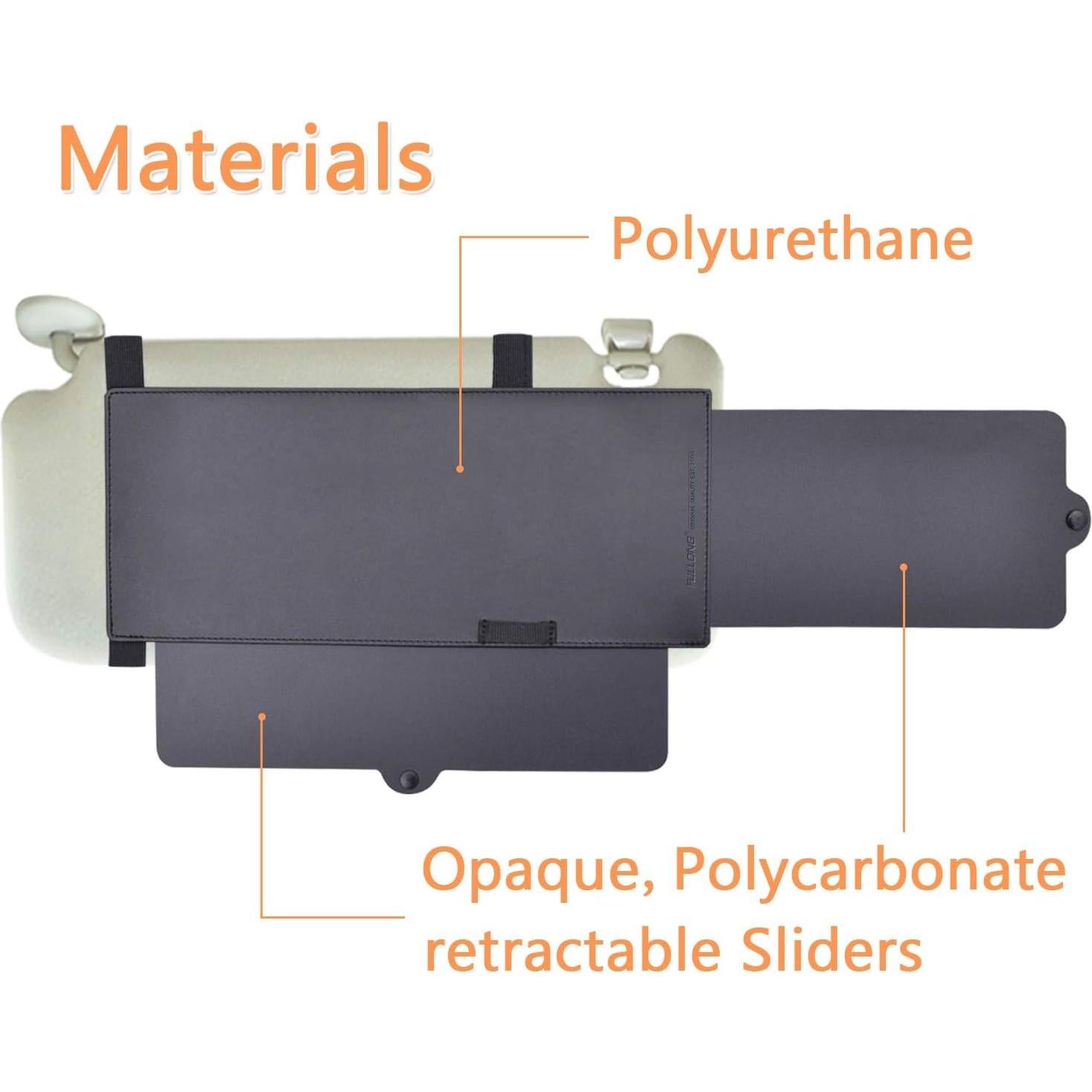 Extensor de Visera de Coche FULLONG FL-3V Negro