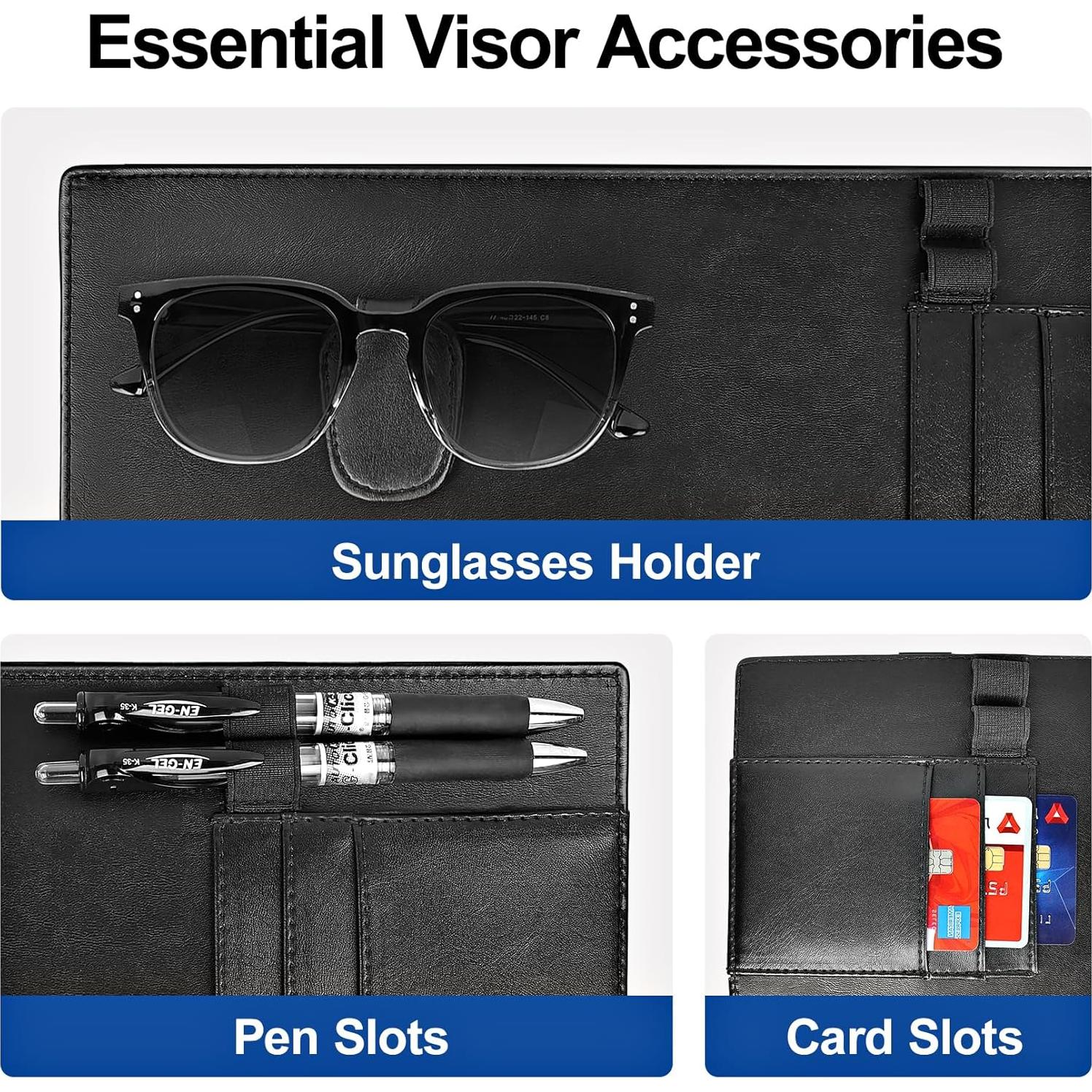 Extensor de Visera Solar ZONGALL AT013A con Soporte para Gafas