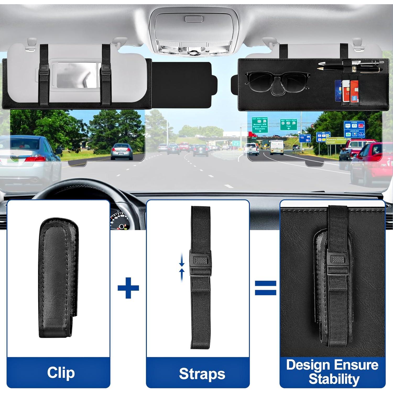 Extensor de Visera Solar ZONGALL AT013A con Soporte para Gafas