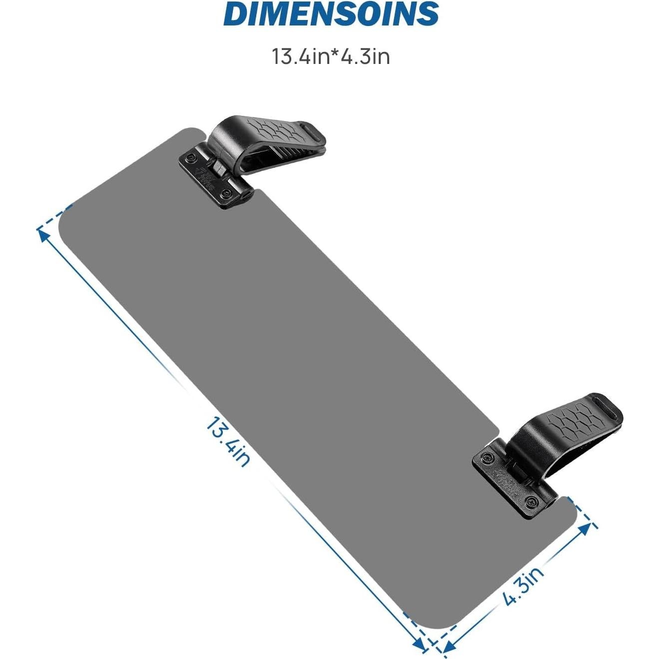 Extensor de Visera Solar JOYTUTUS Polarizado UV400 Ajustable