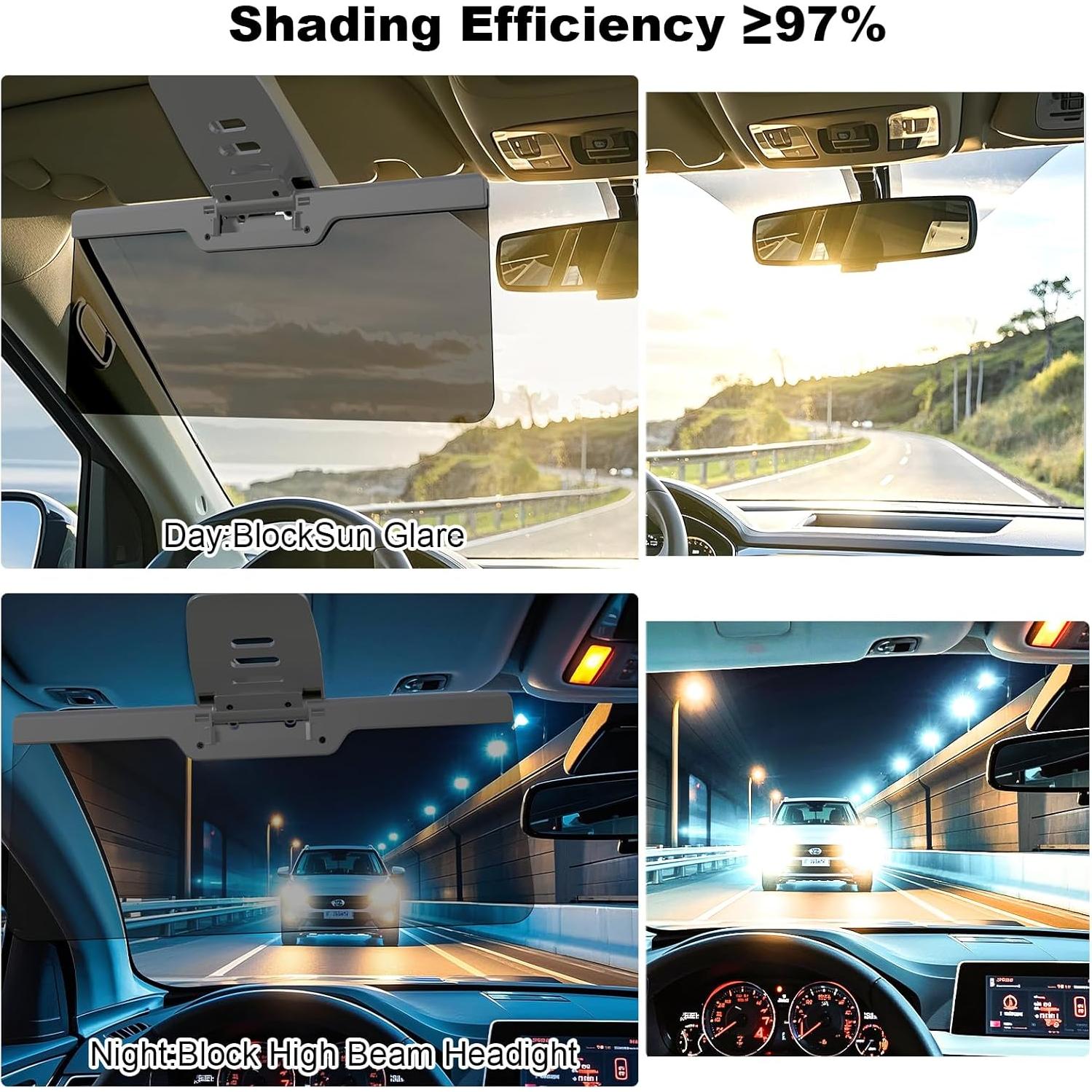 Extensor de Visera Solar LOMDC Z101 Anti-Deslumbrante Gris