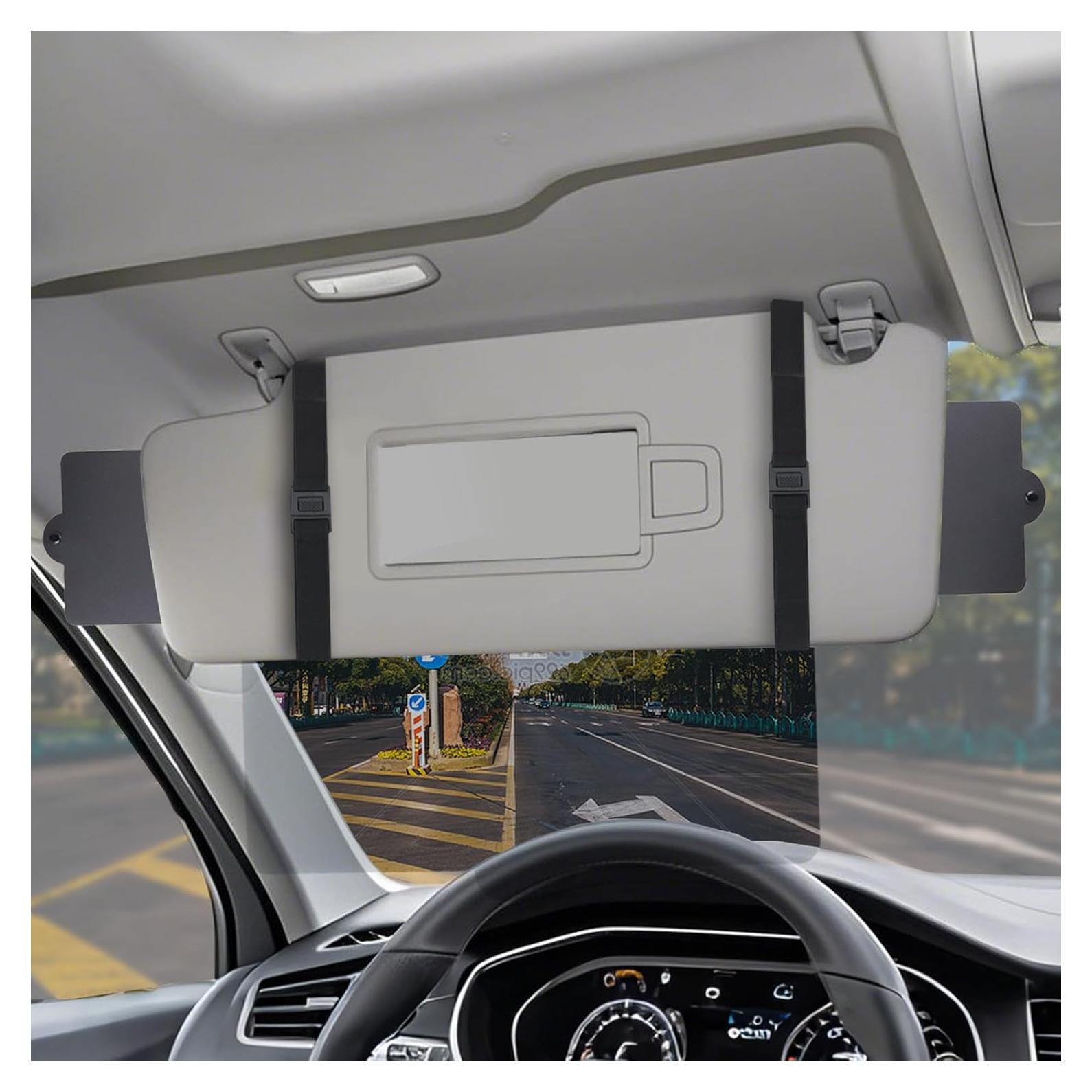 Extensor de Visera Solar TuLeYiLe UV400 Antirreflejo para Coche