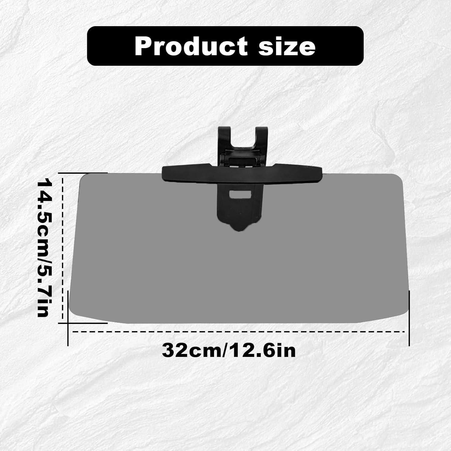 Visera Polarizada Anti-Reflejo CmeRto 32x19 cm UV 97%