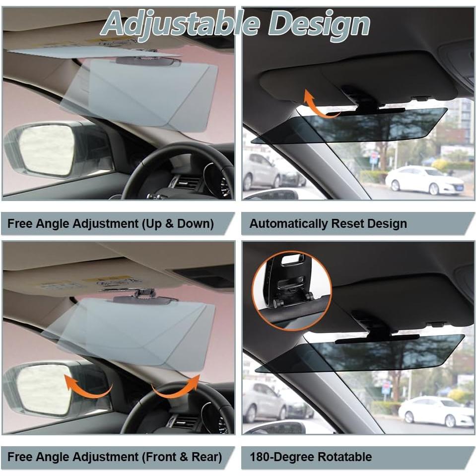 Extensor de Visera Solar Aohcae Universal Ajustable UV400