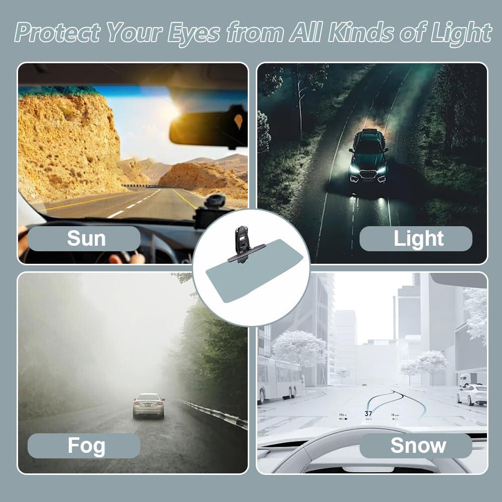 Extensor de Visera Solar Aohcae Universal Ajustable UV400