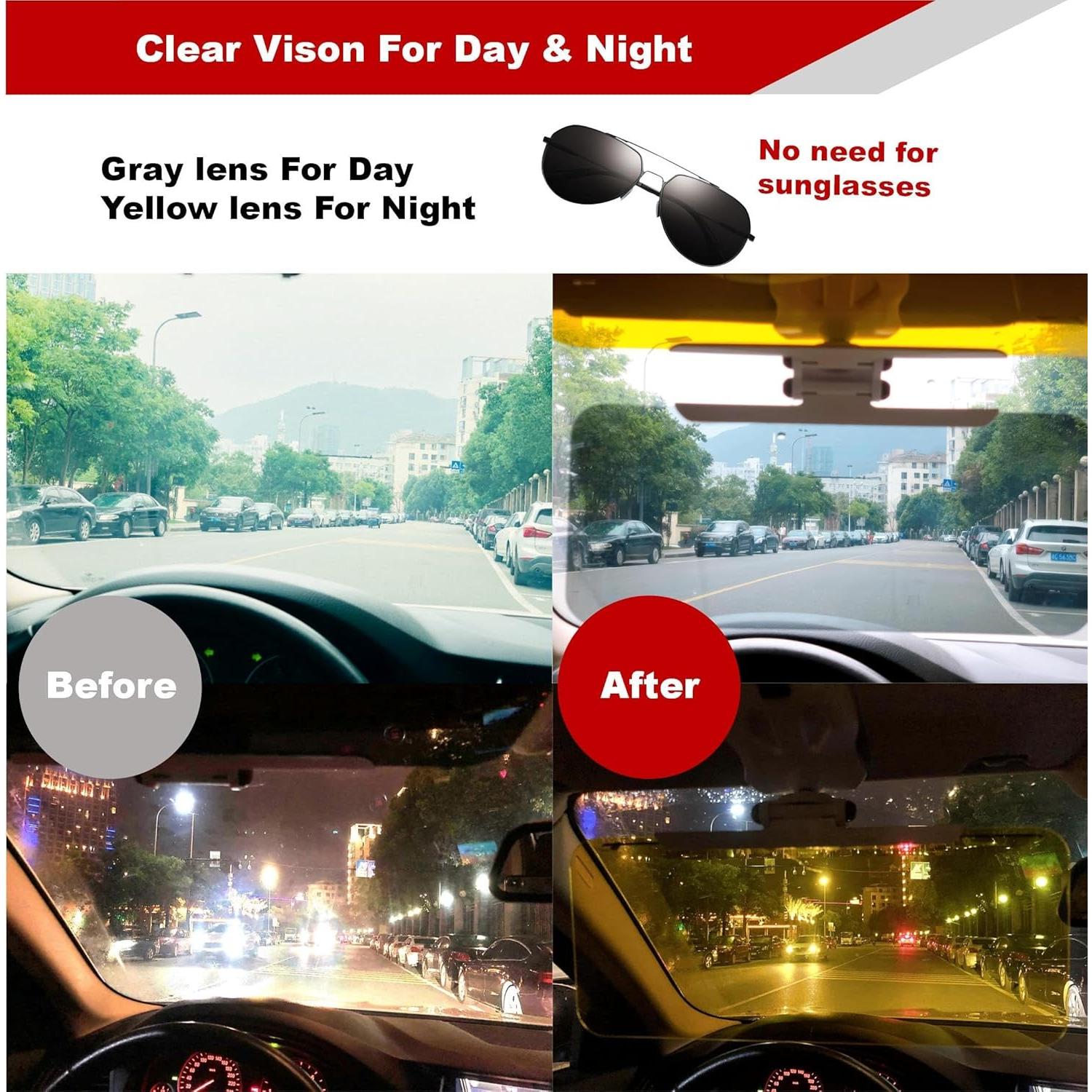 Extensor de Visera Solar CARINGTETH KEQ-801 UV400 Antirreflejo