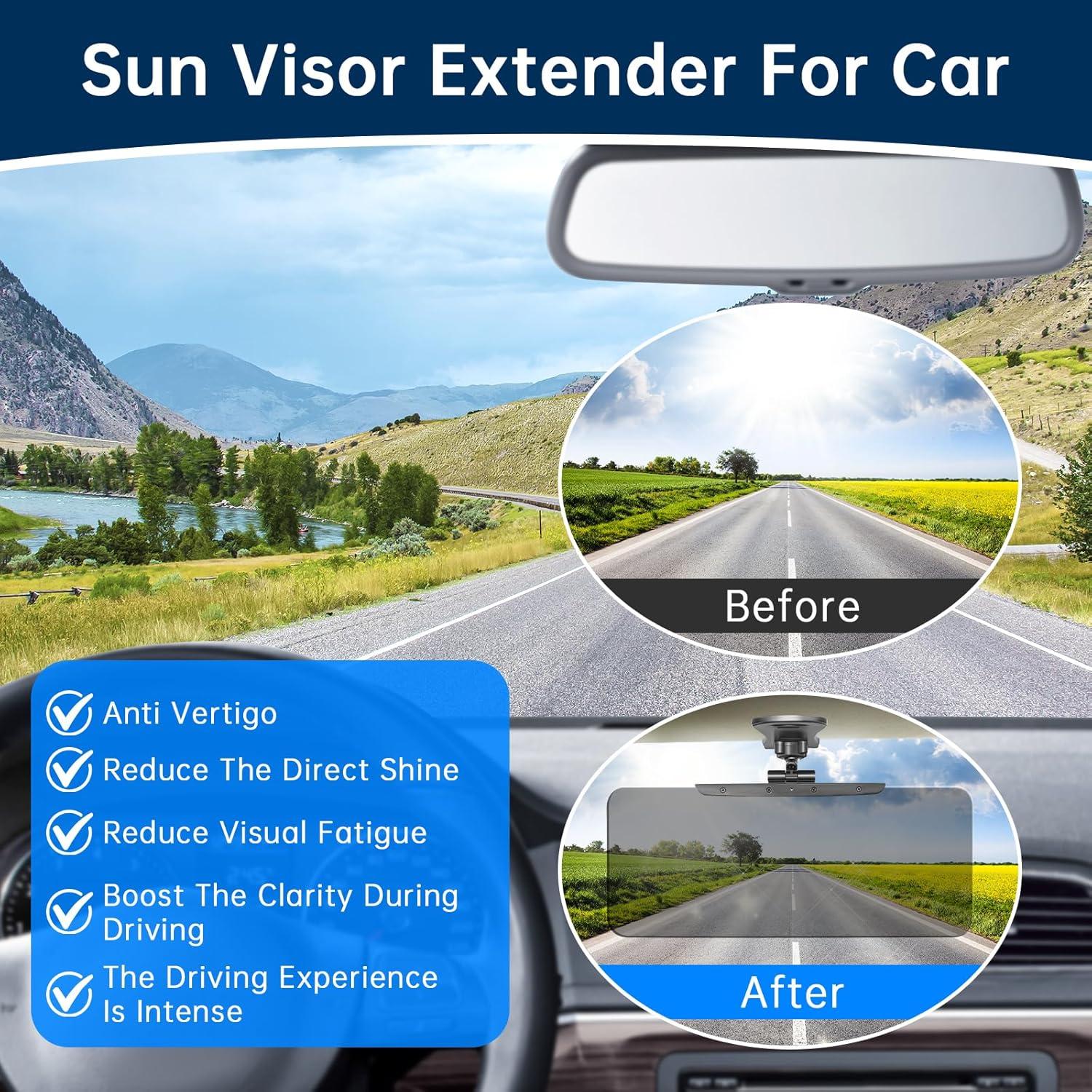 Extensor de Visera Solar DoouBao Universal UV400 Antideslumbrante