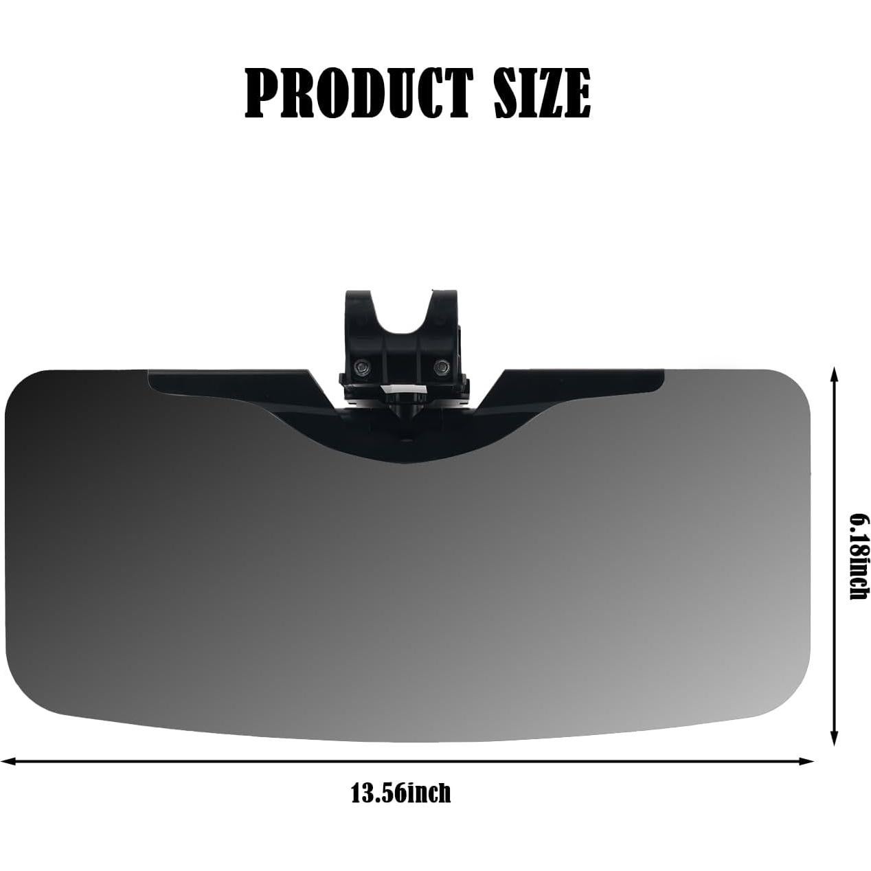 Extensor de Visera Solar Polarizada Figpade Ajustable 34.4x15.7cm