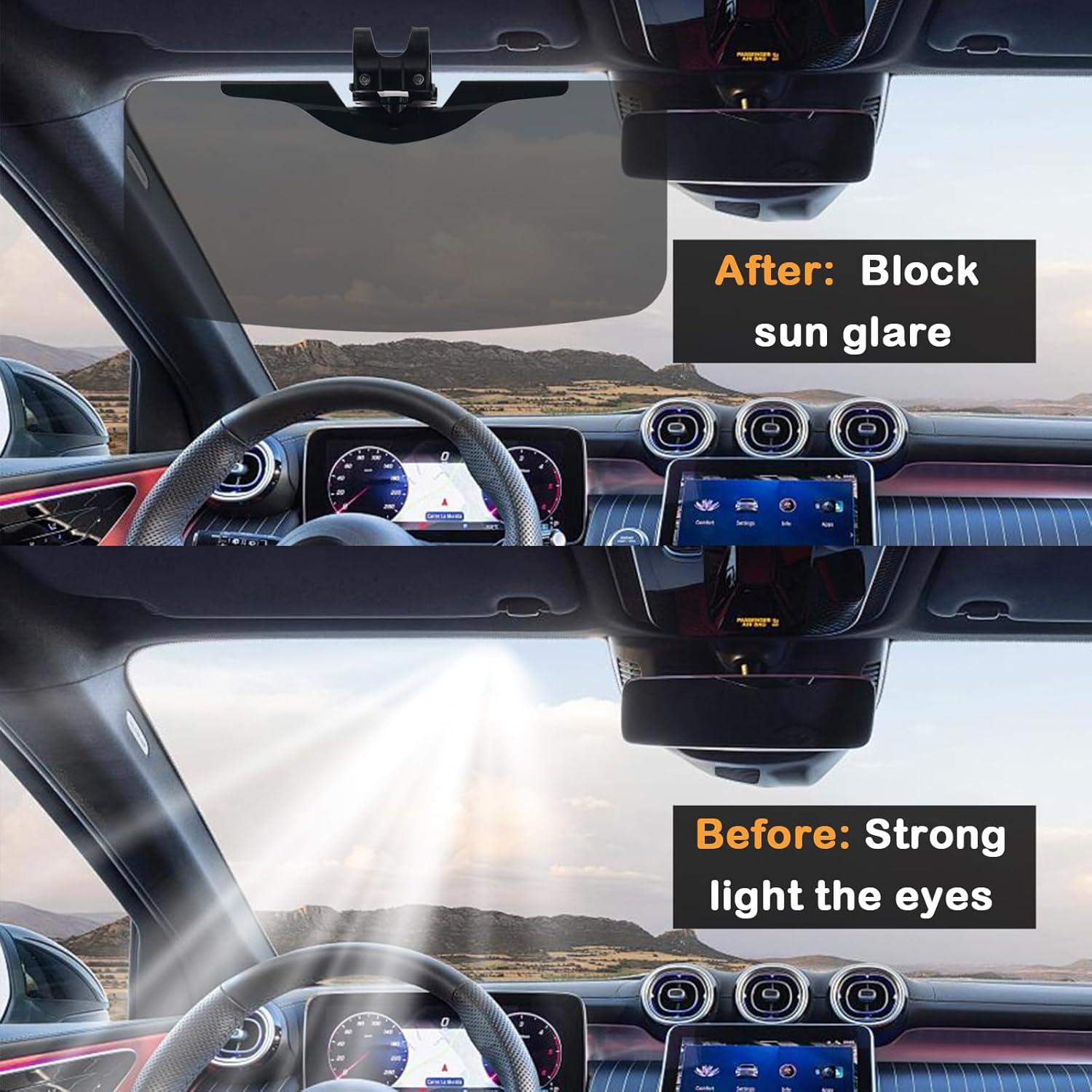 Extensor de Visera Solar Polarizada Figpade Ajustable 34.4x15.7cm