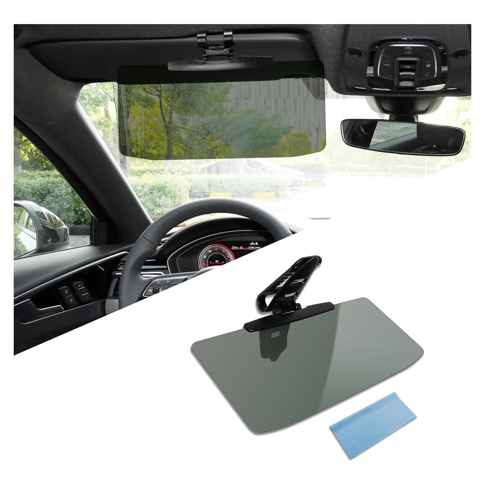 Extensor de Visera de Sol para Coche Middrivr 32cm Ajustable