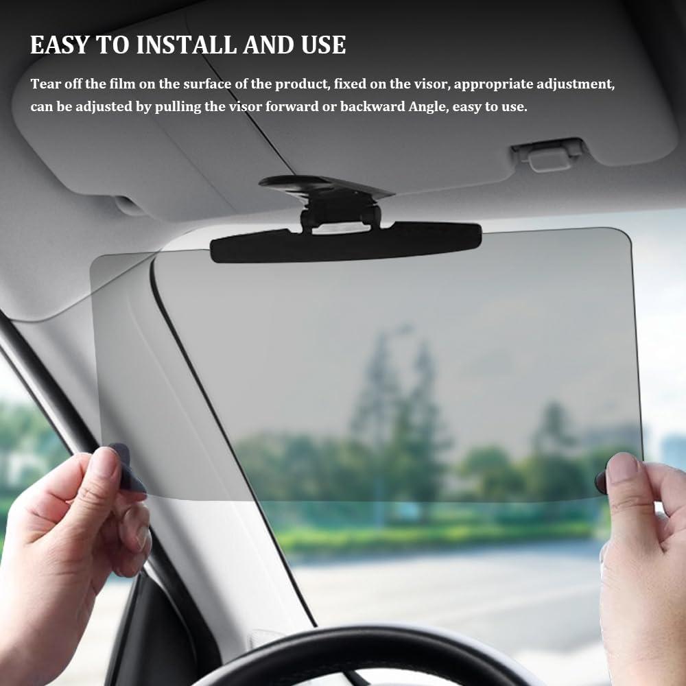 Extensor de Visera de Sol para Coche Middrivr 32cm Ajustable