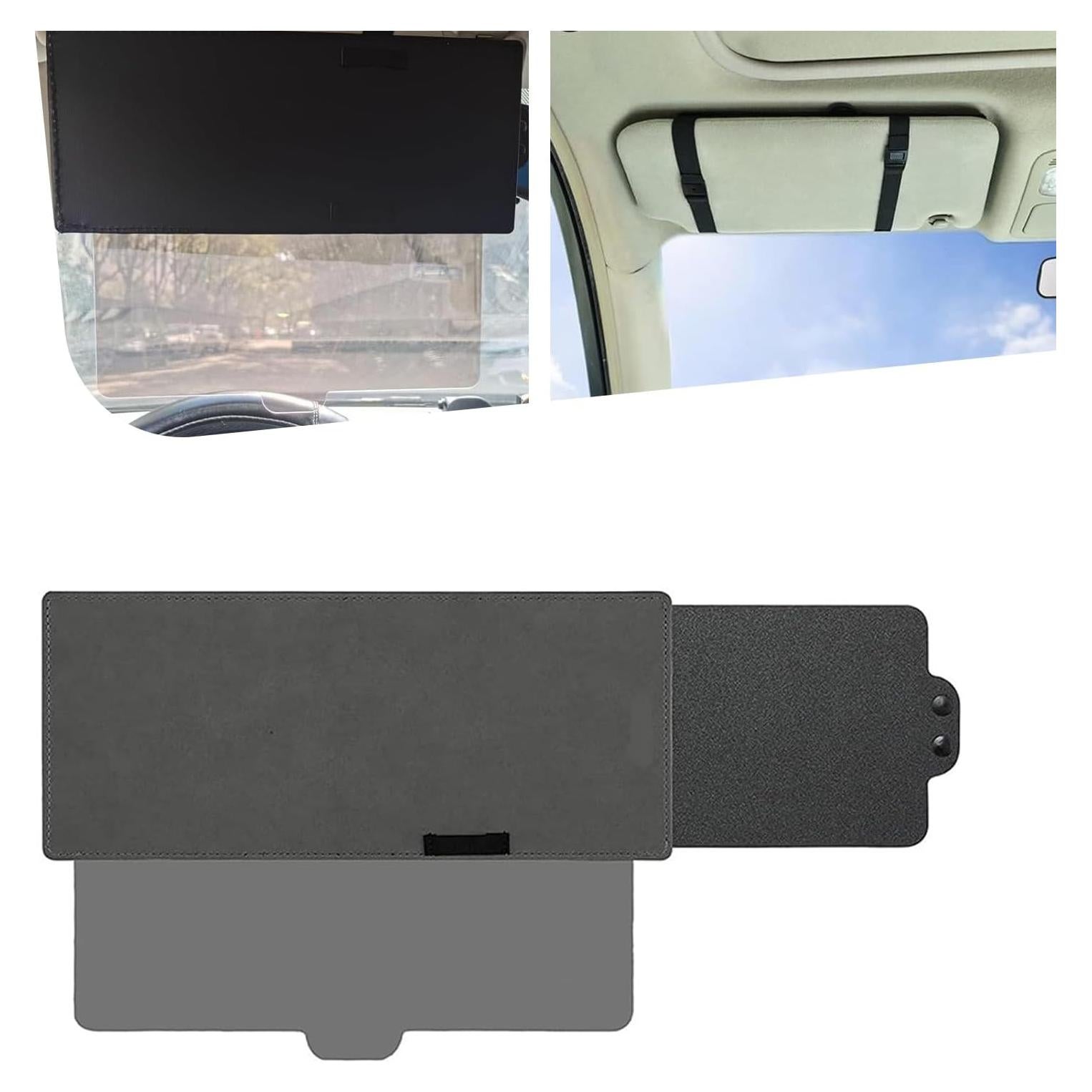 Extensor de Visera Retráctil Sephile 1 PC Filtro UV Marrón