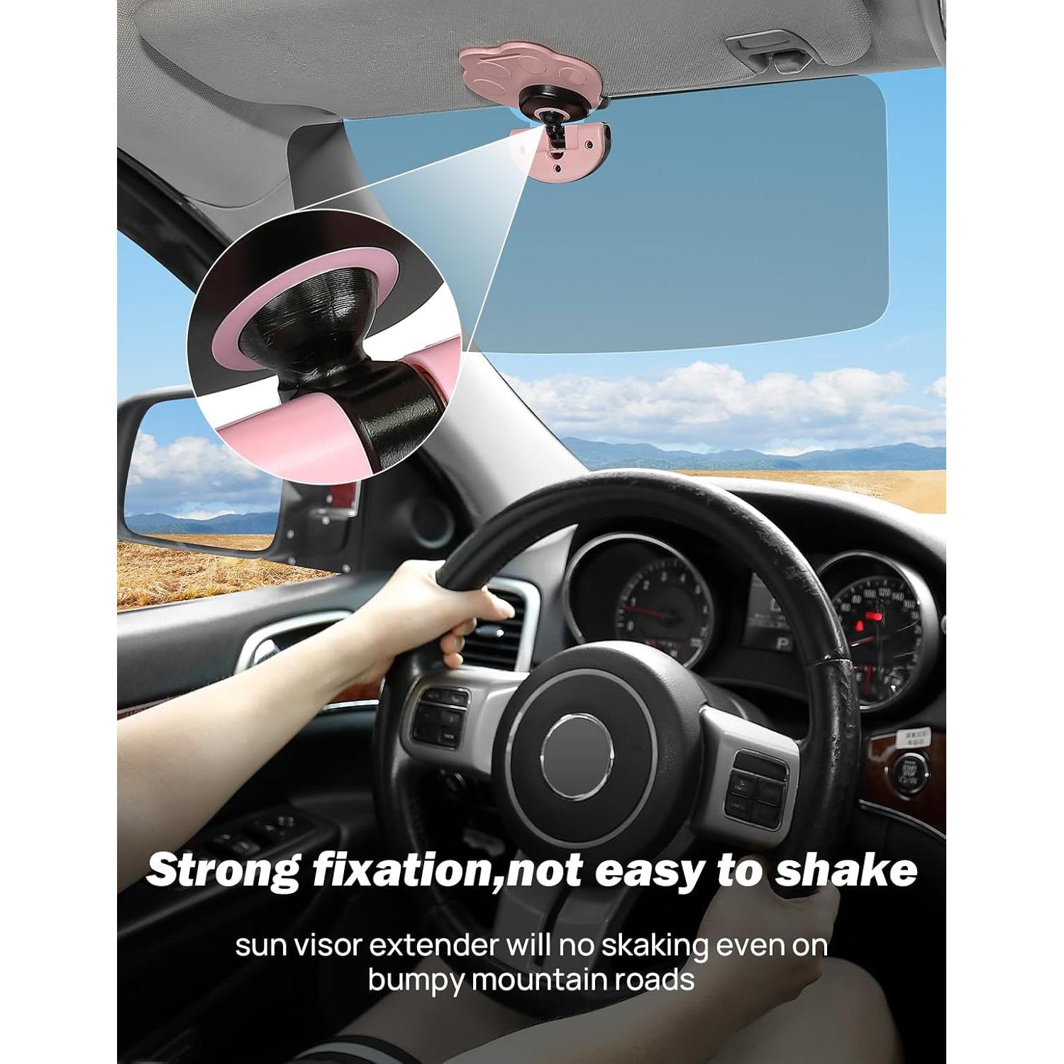 Extensor de Visera Solar JOYTUTUS Rosa UV400 Universal