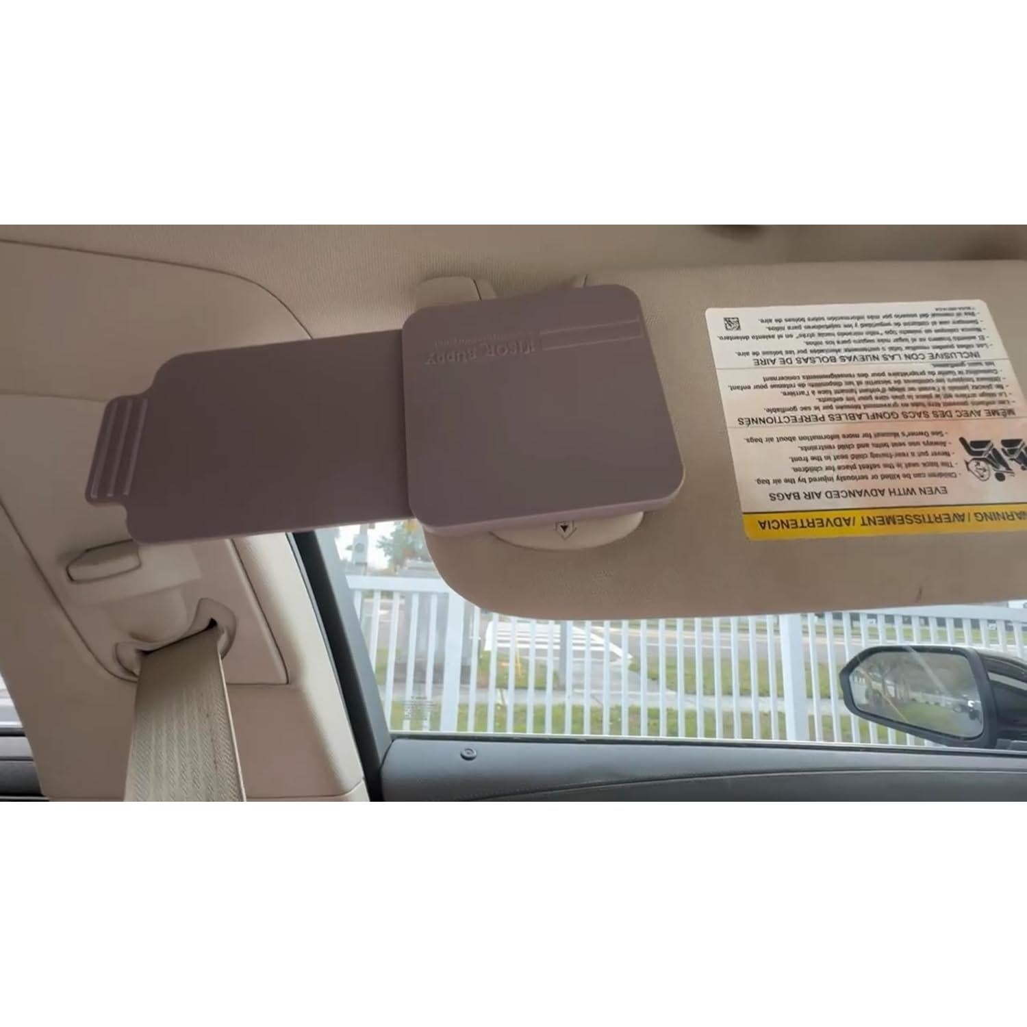 Extensor de Visor Buddy 3.0 Negro 15.24 cm para Automóviles