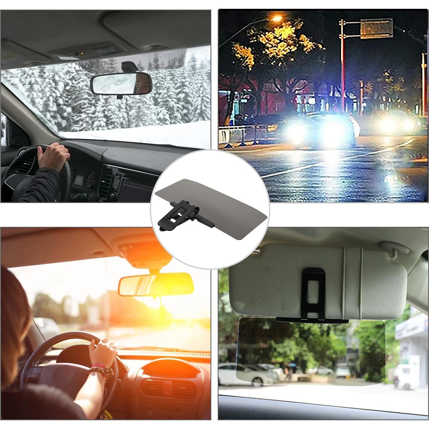 Extensor de Visera Solar Emoin 2 Piezas Antideslumbrante 33x14.5cm