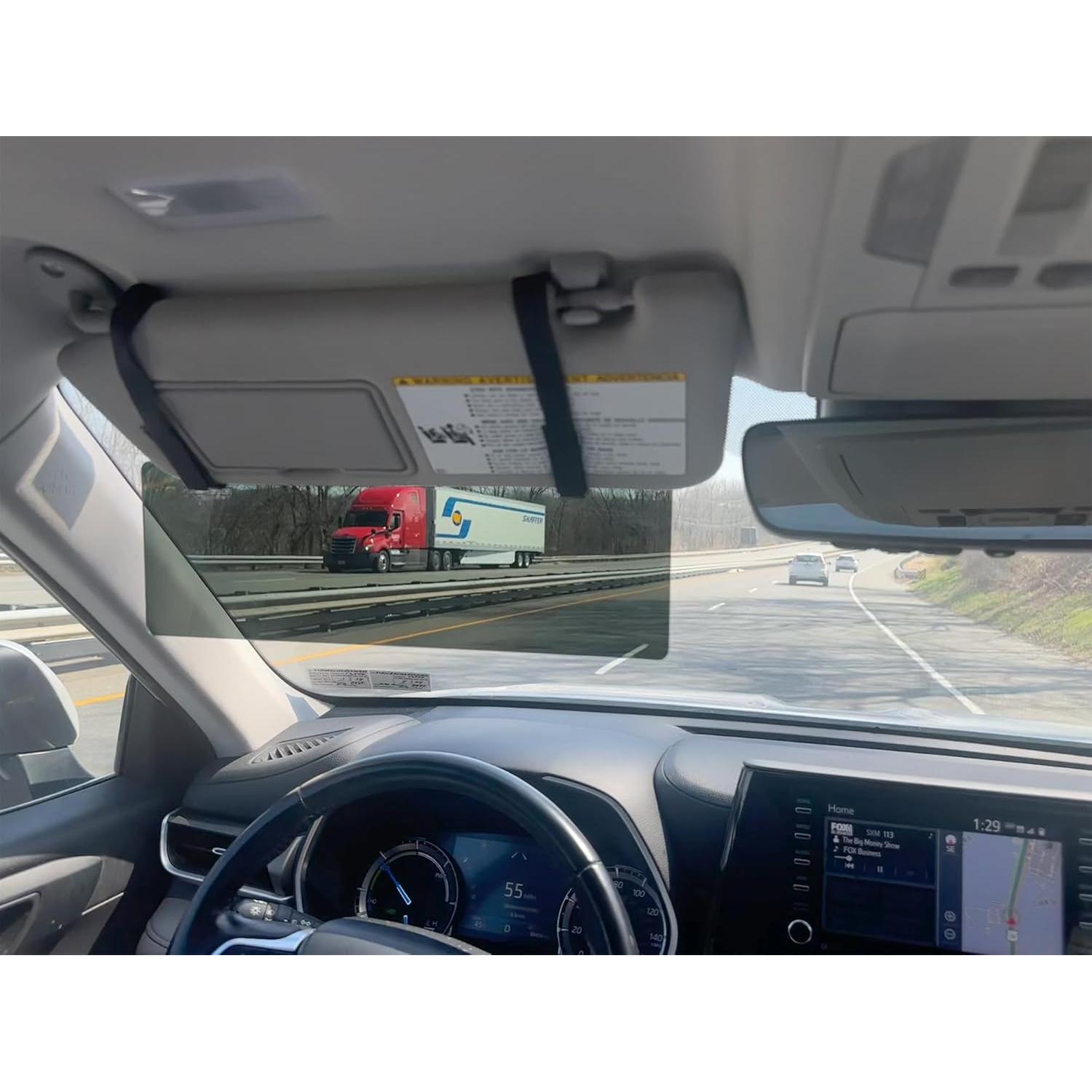 Extensor de Visera Polarizada Glare Guard MaxView 38x12.7cm