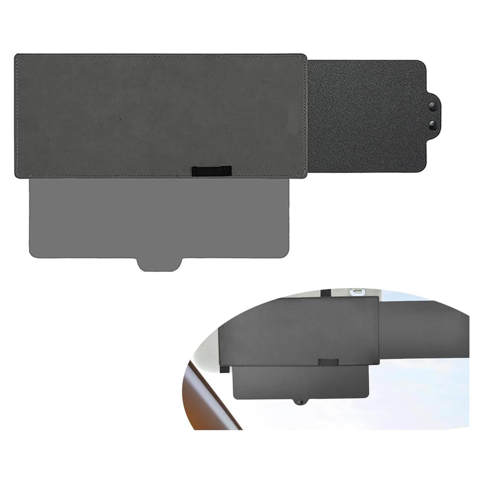 Extensor de Visera Solar Jewkot KOTHMJ1701BL, Anti-UV, 31x15 cm