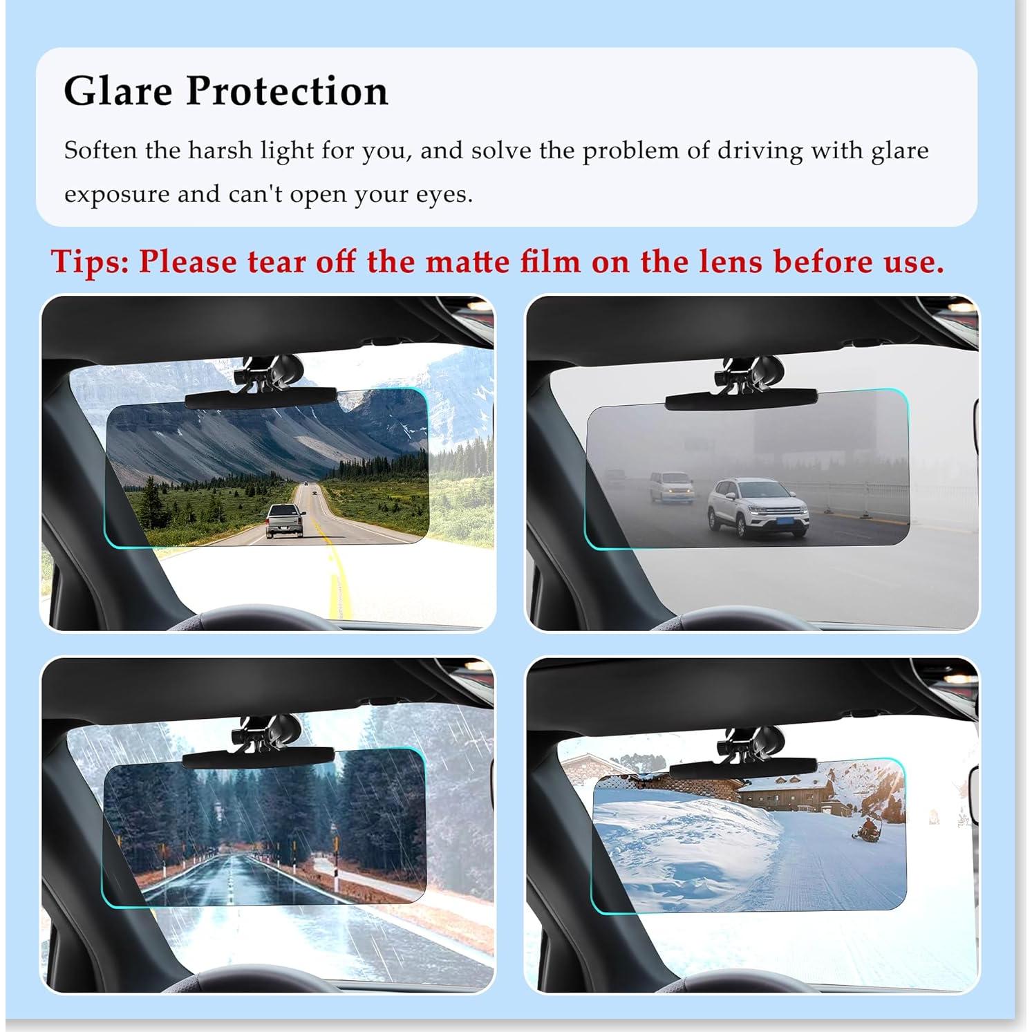 Extensor de Visera Solar Carleef 33.9x15.4cm Ajustable 180°