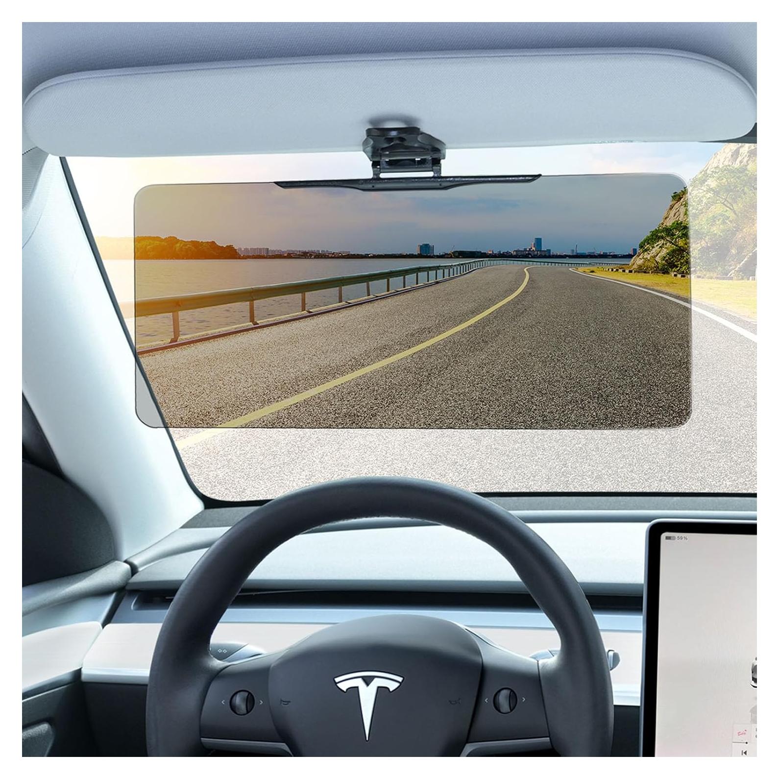 Extensor de Visera Solar Uxcer Polarizado UV400 para Coche