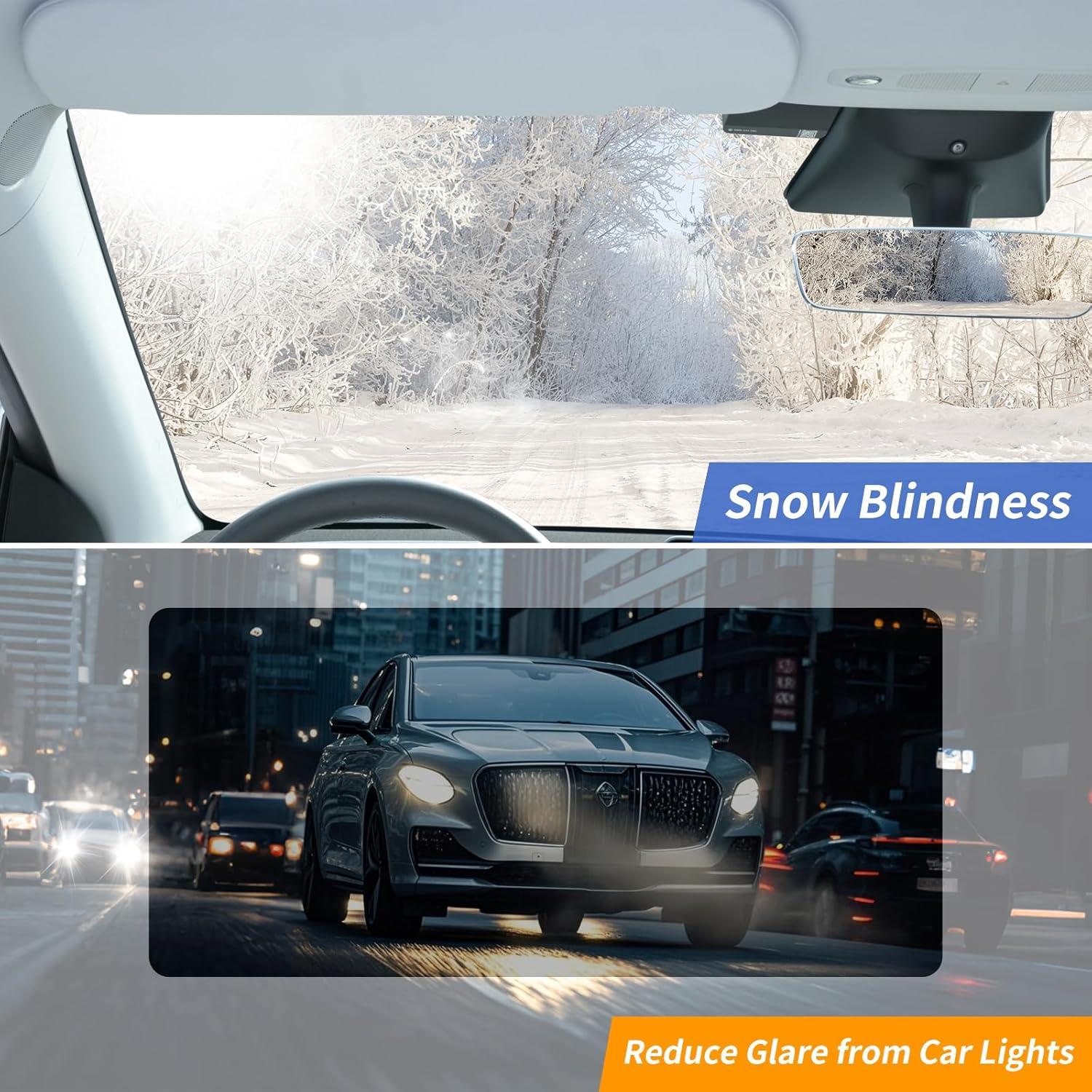 Extensor de Visera Solar Uxcer Polarizado UV400 para Coche