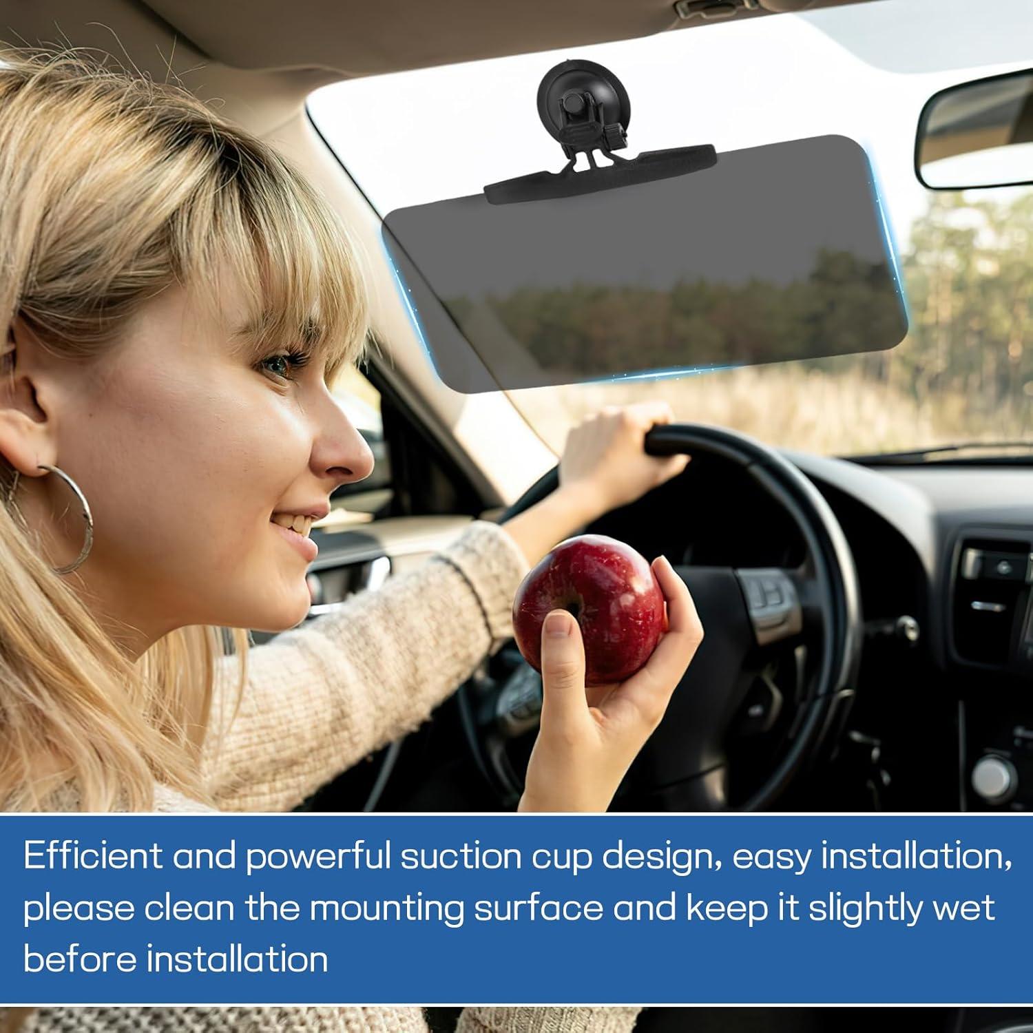 Extensor de Visera Wuyaoyao para Coche, Ajustable 180° UV