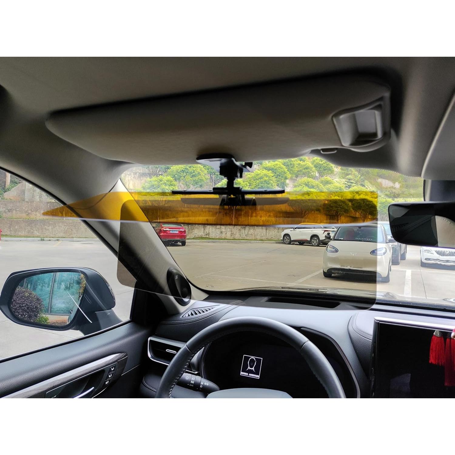 Viseras Solares Automotrices JOSALINAS 2 en 1 Antirreflejo