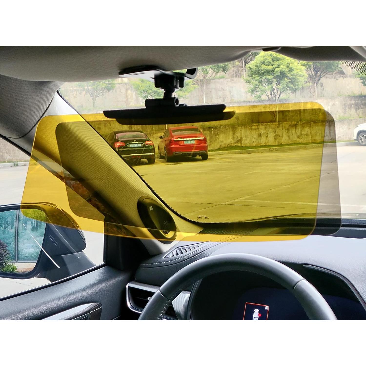 Viseras Solares Automotrices JOSALINAS 2 en 1 Antirreflejo