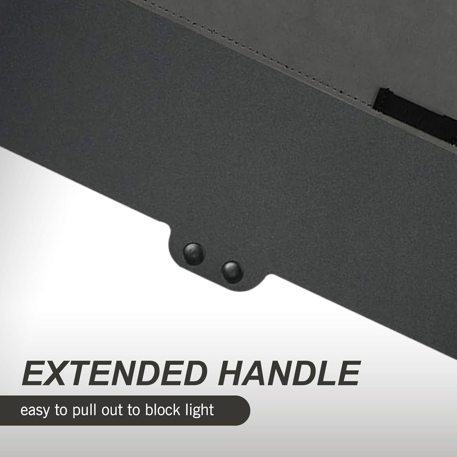 Extensor de Visera Solar DYEKNEE para Coche 30.99x14.99cm