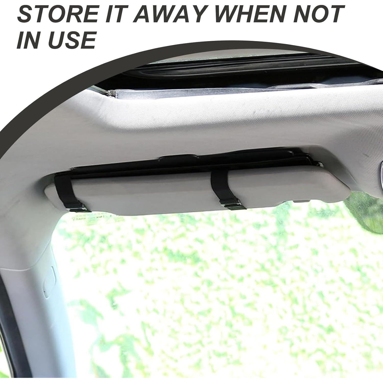 Extensor de Visera Solar DYEKNEE para Coche 30.99x14.99cm