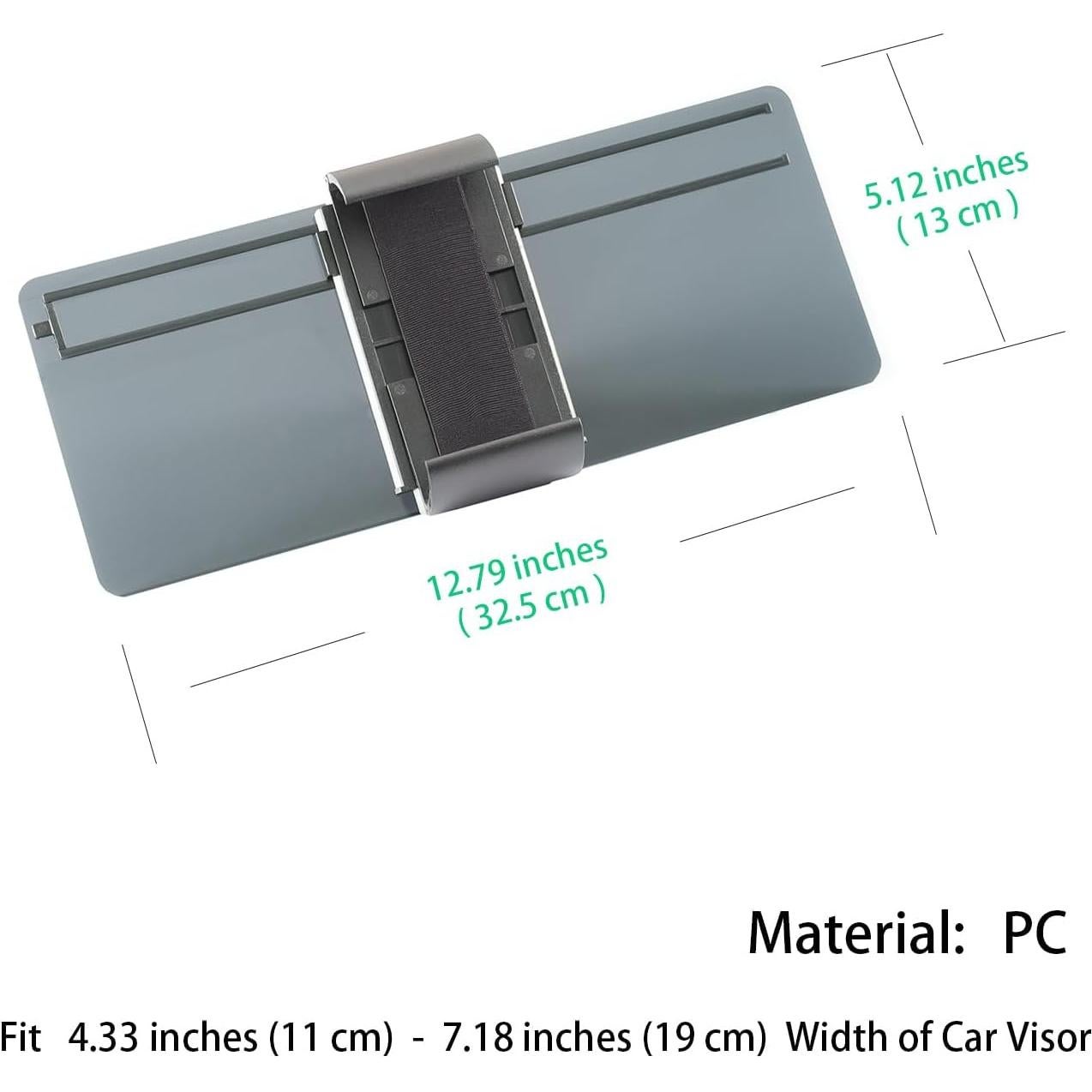 Extensor de Visera Universal Anti-Deslumbrante TFY 33cm