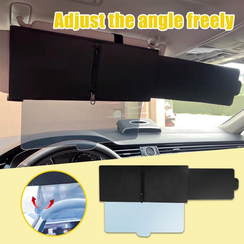 Extensor de Visera Solar HEVLE Polarizado para Automóvil Izquierda