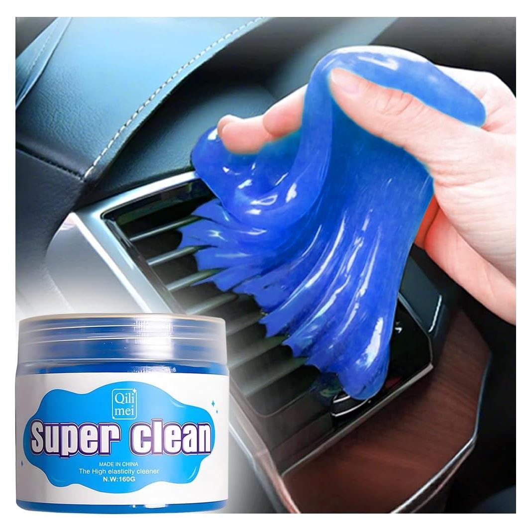 Gel de limpieza de automóviles FALVFUN azul 6.78x5.99cm