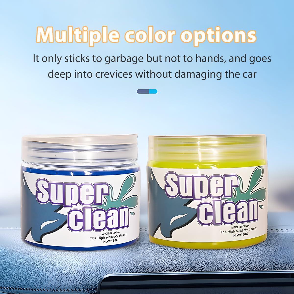 Gel de limpieza de automóviles FALVFUN azul 6.78x5.99cm