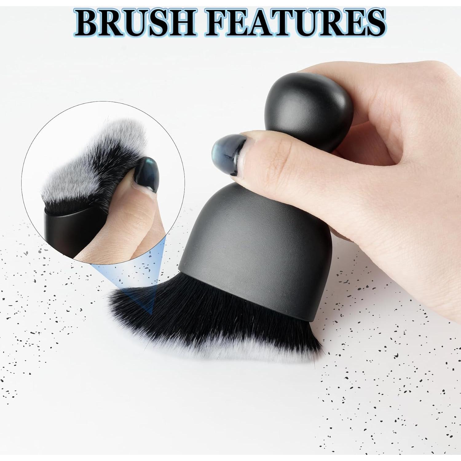 Kit de Limpieza de Autos SINGARO con Gel y Cepillos Detalle