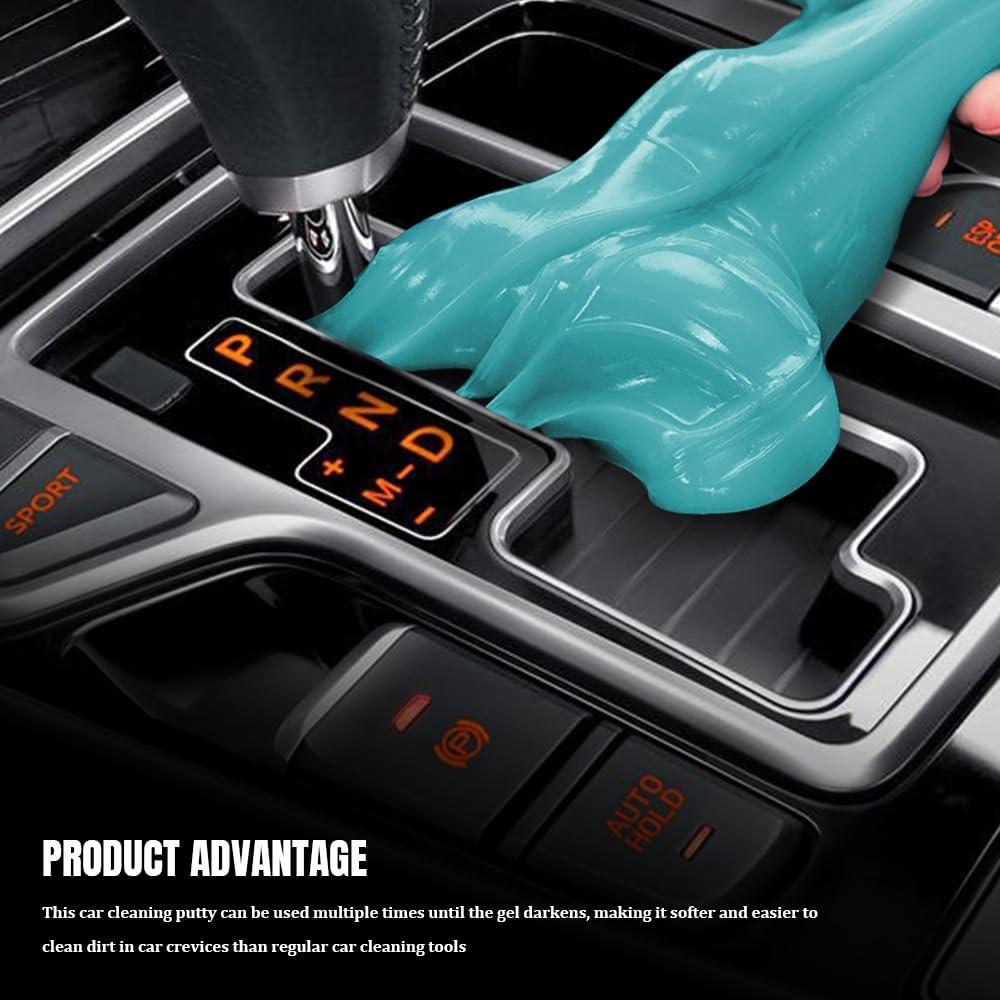 Gel de limpieza para automóviles QZTYTY 2PCS - Color Azul