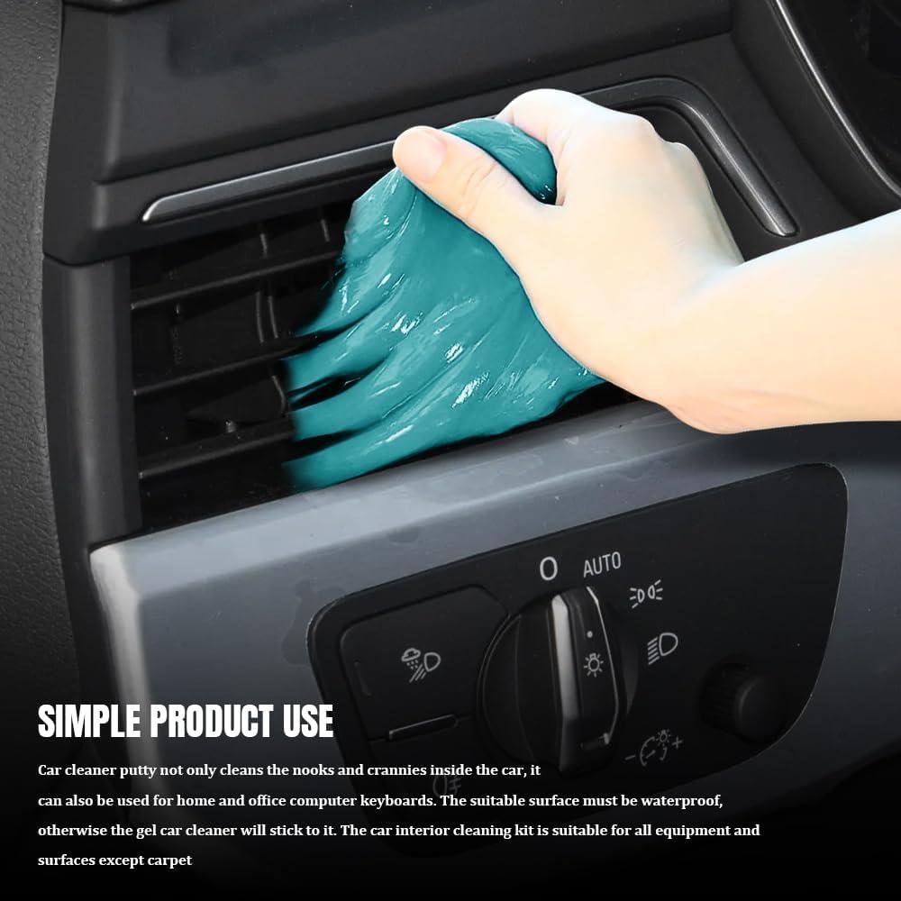 Gel de limpieza para automóviles QZTYTY 2PCS - Color Azul