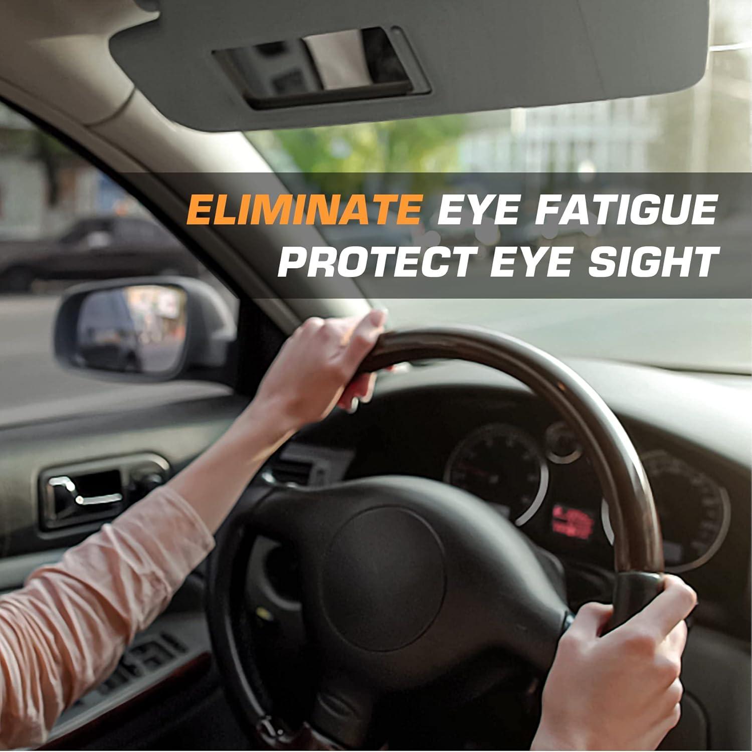 Visera Lateral Izquierda TadaMark para Toyota Highlander 2008-2013 Gris con Luz