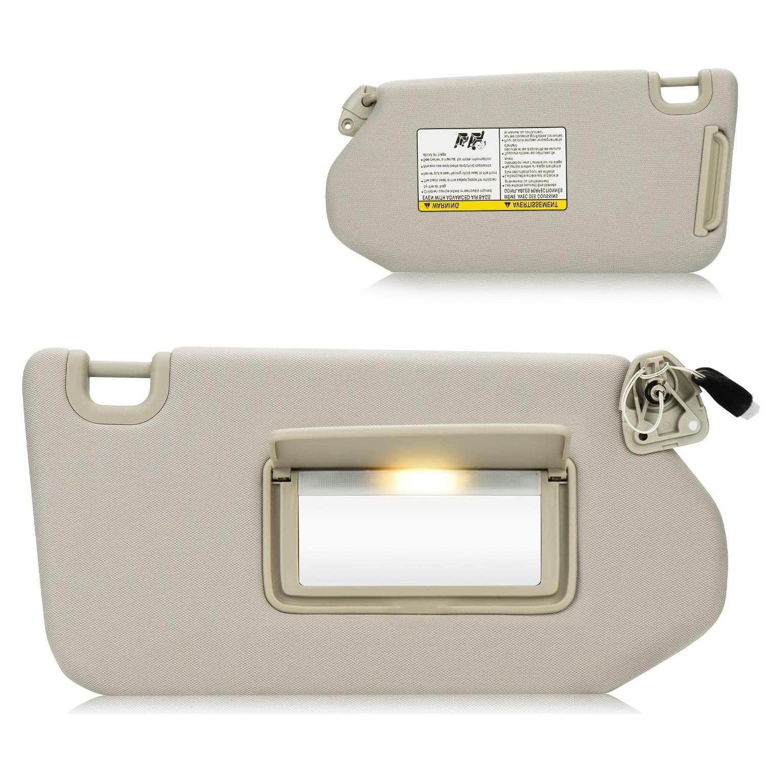 Visera Solar Beige Lado Derecho AEagle para Nissan Pathfinder 2013-2018