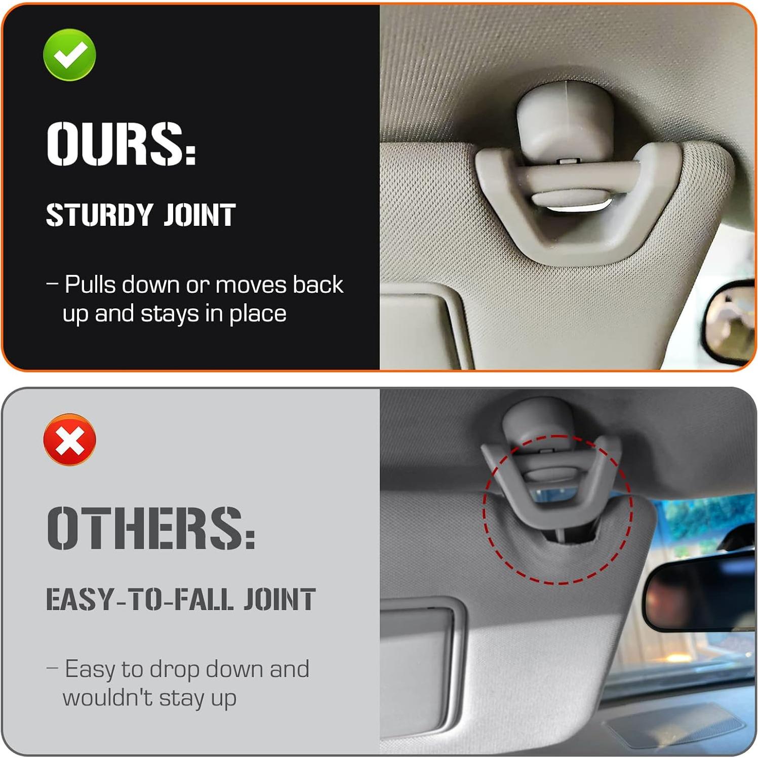 Visera Solar Beige Lado Derecho AEagle para Nissan Pathfinder 2013-2018