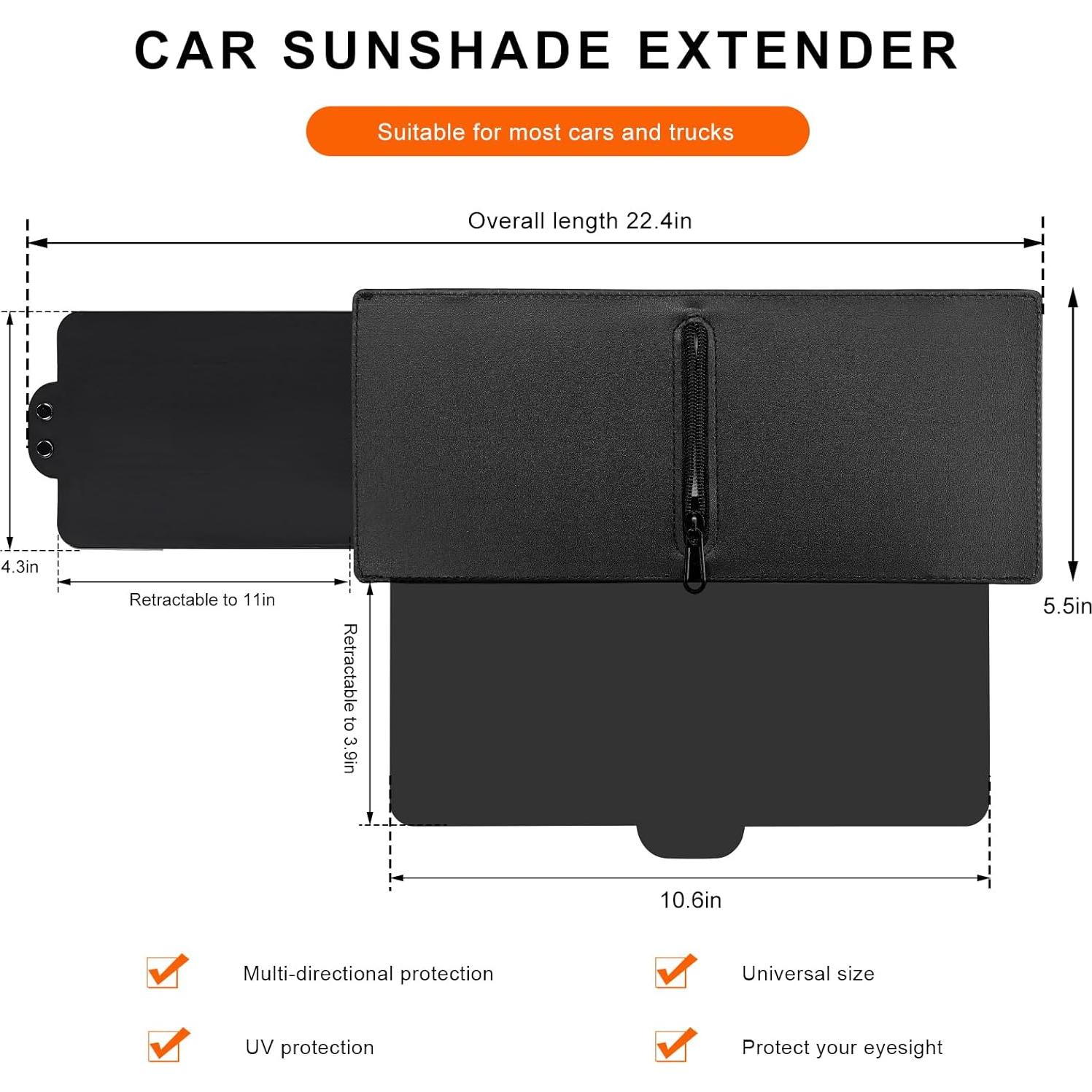 Visera Solar Polarizada MTRPS para Coche Lado Pasajero