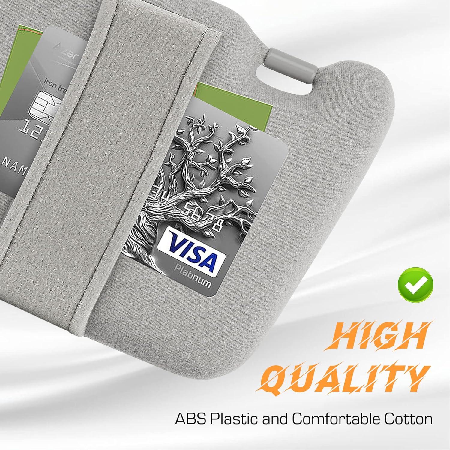 Visera Solar Lado Izquierdo ILONPA Toyota Venza 2009-2016 Gris