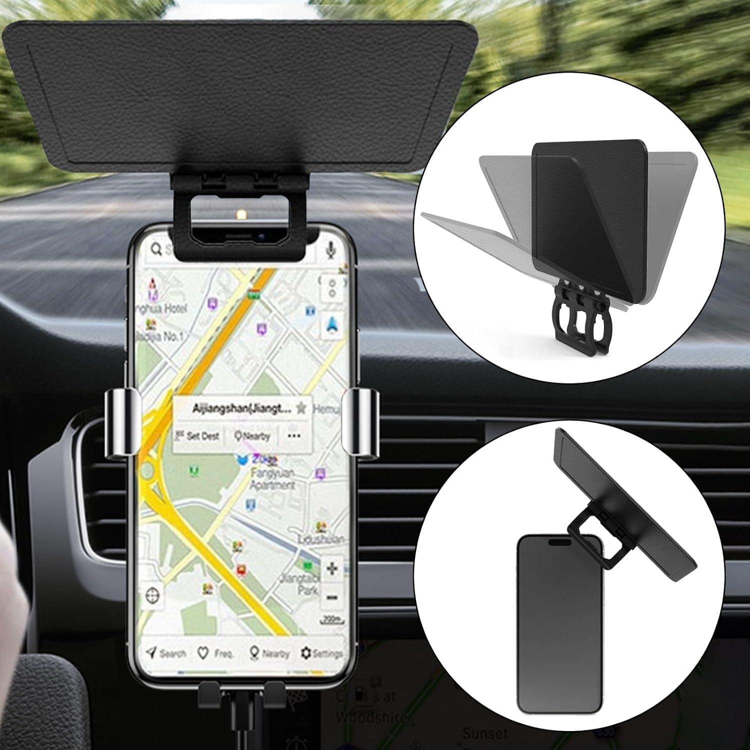 Paquete de 2 Sombrillas Anti-Deslumbrante Hurifeng para Teléfono