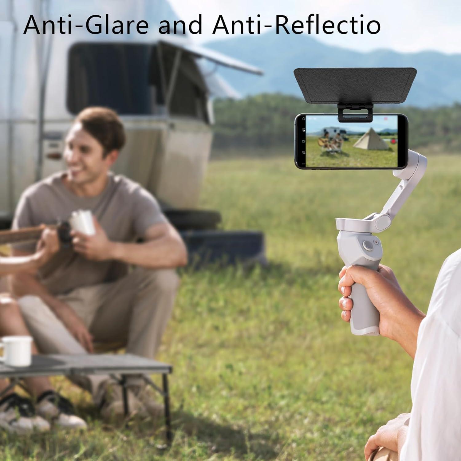 Paquete de 2 Sombrillas Anti-Deslumbrante Hurifeng para Teléfono