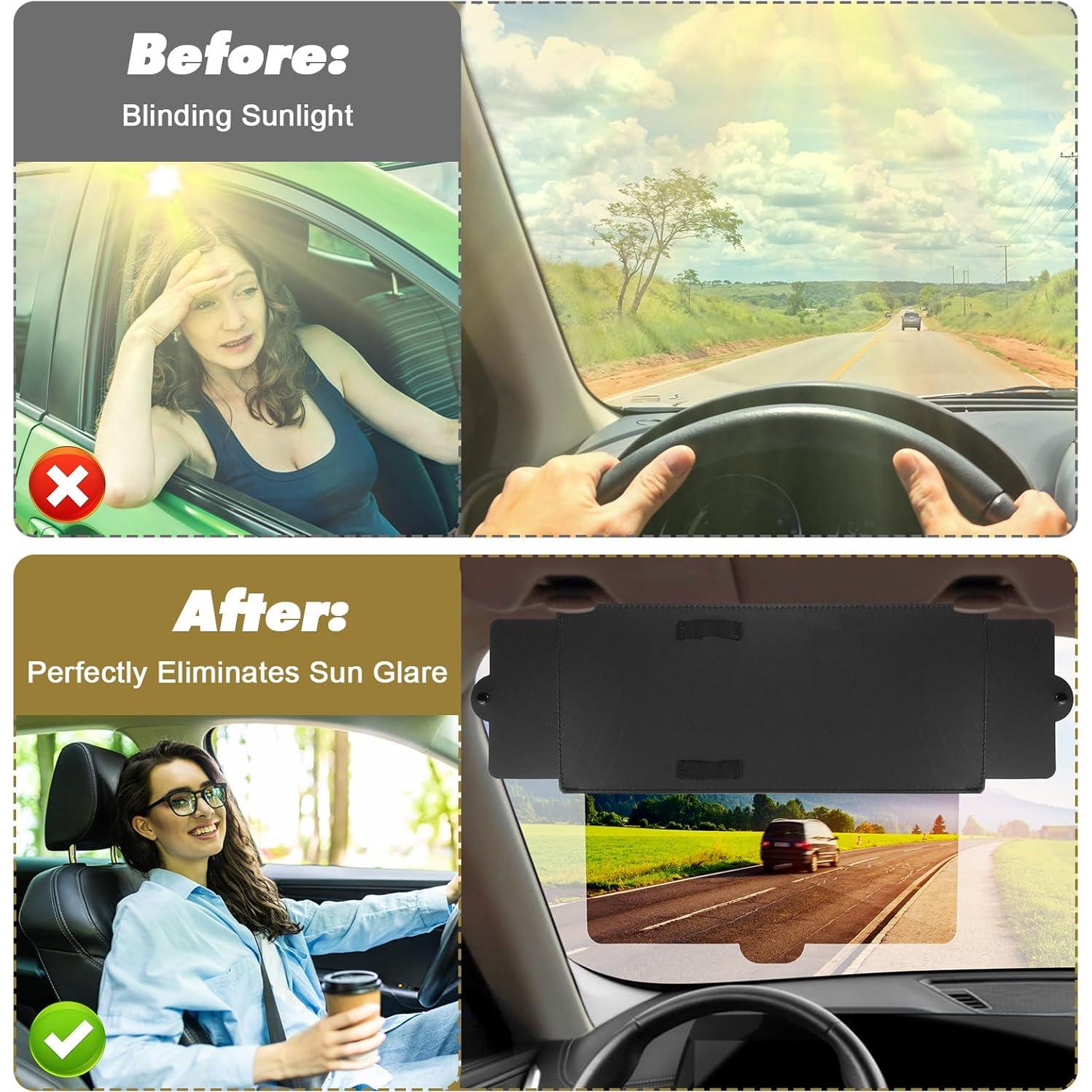 Extensor de Visera Solar Yuanan para Coche con Lente Polarizada