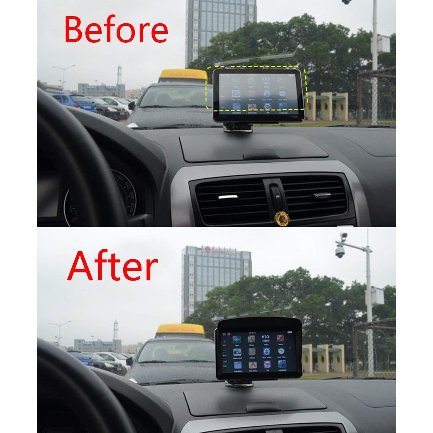 Cubierta de Sombra Solar GPS Semetall 7 Pulgadas Negro