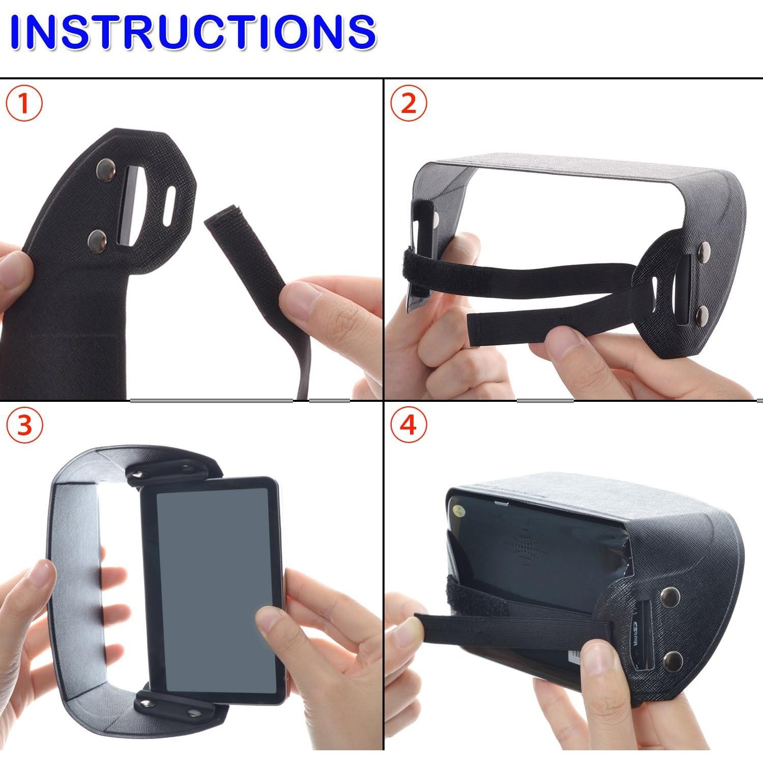 Sombrilla Universal para GPS TFY 7 pulgadas Antirreflejo